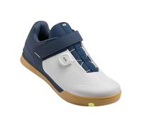 CRANKBROTHERS Mallet BOA Shoes - Navy/Grey/Brown Sole - 10.5 US / 44 EU