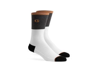 Crankbrothers MTB Casual Socks, White, Large/X-Large