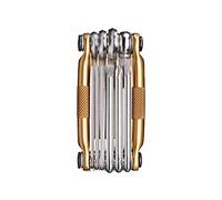 Crankbrothers Multi-10 Bicycle Multi-Tool, Gold