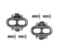 Crankbrothers Pedal Cleat Kit, Zero Float, silver
