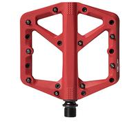 Crankbrothers Stamp-1 Pedals, Large, Red