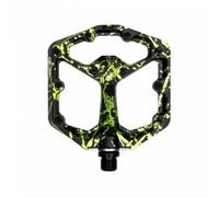 Crankbrothers Stamp 7 Mountain Bike MTB Pedals Black/Green