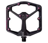 Crank Brothers Stamp 7 Flat Pedals - Black / Pink / Large
