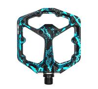 Crankbrothers Stamp 7 Mountain Bike Pedals, Size Small, Black/Blue