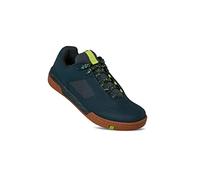 Crankbrothers Stamp Lace Cycling Shoes, Blue/Yellow, UK 6.5 / EU 40