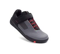 Crankbrothers Stamp Speed Lace Cycling Shoes, Grey/Black/Red, UK 4.5 / EU 37.5