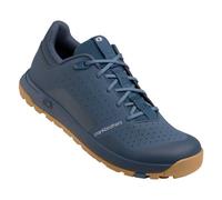 Crankbrothers Stamp Trail Lace MTB Cycling Shoes, Blue/Gum, UK 5 / EU 38