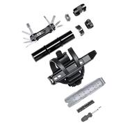 Crankbrothers S.o.s Bc17 Tools Bottle Cage Silver One Size Black