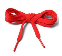 Crankbrothers Unisex's Rounded Shoelaces, Red, S-M