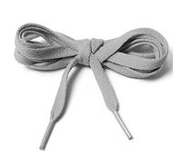 Crankbrothers Unisex's Rounded Shoelaces, Silver, L-XL