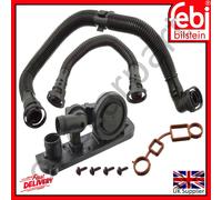 Crankcase Breather PCV Valve Kit Febi 107194 For Audi VW 06F103221E 06F103235