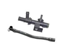 Crankcase Breather Vent Pipe Compatible With VW For Tiguan 2012 2013 2014 2015 2016 2017 2018 Valve Intake Air Control Crankcase Hose 03C103493AM 03C103175H 03C103175G