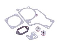 Crankcase Cylinder Muffler Oil Pump Gasket Bar Nut Kit for S=tihl 038 MS380 MS381 MS 380 381 Chainsaw Replace Spare Part