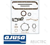 Crankcase Lower Gasket Set Seals Opel Vauxhall Bedford Holden:REKORD D,C