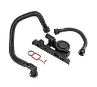 Crankcase Vent Hose Pipe for VW for Jetta 1K2 2005 2006 2007 2008 2009 2010 1Set PCV Crankcase Vent Valve Hose Kit OEM:06F103483E 06F103221E 06F129101L