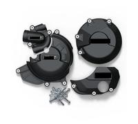 Crankcases For Ducati For Monster 1200 1200S 2017-2021 Motorcycle Engine Cover Protection Case Crankcase Side Stator Protectors Engine Cooling Accessories(1 Set-BK)