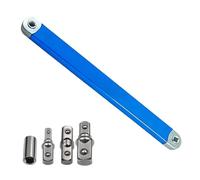 Cranked Extension Wrench 9.5 mm Ratchet Ring Spanner with Offset