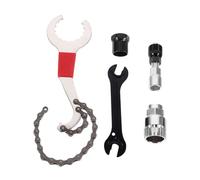 Crankset Puller for Bottom Bracket Removal Tool Mountain and Racing Bikes | Metal Build, High Hardness and Wear Resistant, Creative Appearance, Will Not Damage Teeth during Removal