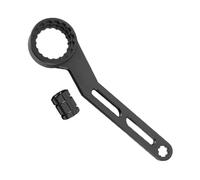 Crankset Removal, Tool 6-in-1 Heavy Duty Aluminum Alloy Install Repair | Bike Crank Bottom , Bracket Wrench for Road Mountain Folding Electric Home Travel Cycling Touring Commuting