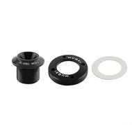 Crankset Screw,Aluminum Alloy Bike Crank-Arm Bolt Kit Self-Extracting M18-M30 For-SRAM SPARE DUB New (Black)