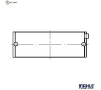 MAHLE 037 HL 21040 000 Crankshaft bearing
