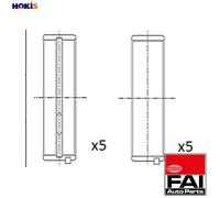 FAI AutoParts BM1028-STD Crankshaft bearing