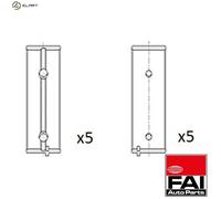 CRANKSHAFT BEARING BM1042-STD STD FOR K1GK1FKAYK1HTU32K9Y150XY7KFTKFV 1.4L 4cyl