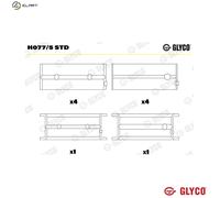 GLYCO H077/5 STD Crankshaft bearing