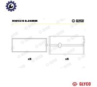 GLYCO H1013/5 0.25mm Crankshaft bearing