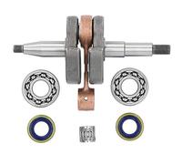 CRANKSHAFT Bearings Oil Seals KIT Replacement HIGH-Hardness Steel Sturdy Durable WEAR-Resistant Chain Saw 503 61 33 71 for 268 272 XP