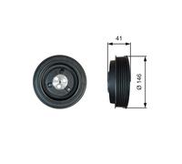 Gates Torsional Vibration Damper - TVD1134