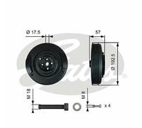 CRANKSHAFT BELT PULLEY TVD DAMPER KIT GATES OE QUALITY REPLACEMENT TVD1033A