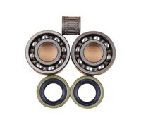 Crankshaft Crank Ball Needle Bearing Oil Seals Kit Fit for H61 66 266 268 272 272XP Chainsaw