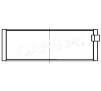 MAHLE ORIGINAL 029 HL 21922 000 Crankshaft bearing