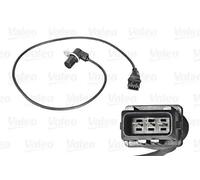 Valeo Crankshaft Pulse Sensor 254030 - 3-pin Angular Plug, Cable, 24mm Probe, HALL