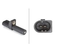 HELLA 6PU 009 110-851 Sensor, crankshaft pulse - 2-pin connector - Bolted