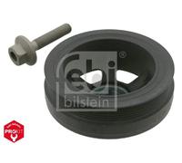 febi bilstein 33656 Pulley decoupled, for crankshaft with screw, pack of one