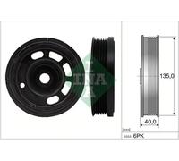 INA 544 0172 10 Crankshaft pulley