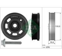 Crankshaft pulley 544 0174 20 INA for VW AUDI SEAT SKODA