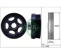 Belt Pulley Schaeffler INA 544 0183 10 for MERCEDES-BENZ