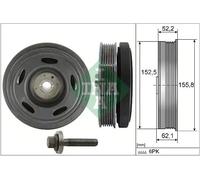 Crankshaft pulley 544 0516 20 INA for RENAULT AUSTRAL