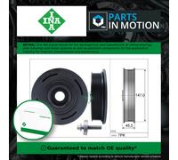 Crankshaft Pulley 544009820 INA Belt 1230300Q0L 1230300QAG 4405268 4416426 New