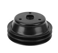 CRANKSHAFT Pulley Double Groove V Belt SHEAVE Replacement Long Water Pump for Small Block V8 Engine