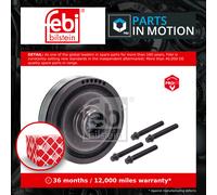Crankshaft Pulley fits BMW 418D F32, F36 2.0D 14 to 20 B47D20A Belt 11237619245