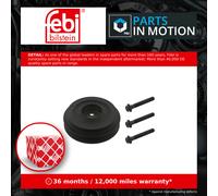 Crankshaft Pulley fits FORD TRANSIT CUSTOM V362 TDCi 2.2D 2012 on Belt 1731716
