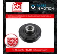 Crankshaft Pulley fits JAGUAR F-PACE X761 2.0D 2015 on Belt JDE36438 JDE38407