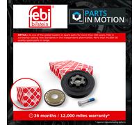 Crankshaft Pulley fits LAND ROVER FREELANDER L359 2.2D 06 to 14 Belt LR000652