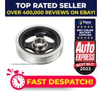 Crankshaft Pulley fits TOYOTA AURIS ADE 2.2D 06 to 12 2AD-FHV Belt Blue Print