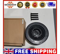 febi bilstein 37420 Pulley decoupled, for crankshaft with screws, pack of one
