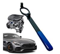 Crankshaft Pulley Holder | Clutch Fan Removal Tool | Adjustable Pulley Adjustment Wrench for Car Repair Truck Engine Maintenance Removal Installation Garage Trailer